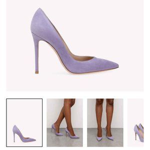 Gianvito Rossi 105 Lavender- Size 38.5